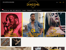 Tablet Screenshot of dingems.com